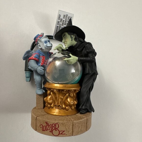 Hallmark 2001 The Wizard Of Oz Poppy Field Wicked Witch Magic Ornament MM1 - Picture 2 of 4